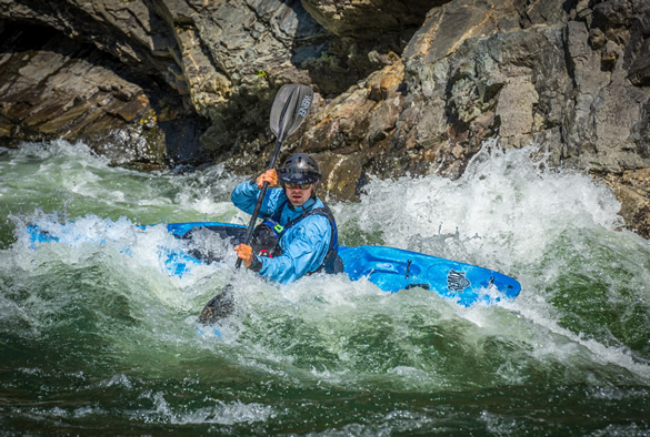 whitewater Kayaking on the Middle Fork of the Salmon River in Idaho